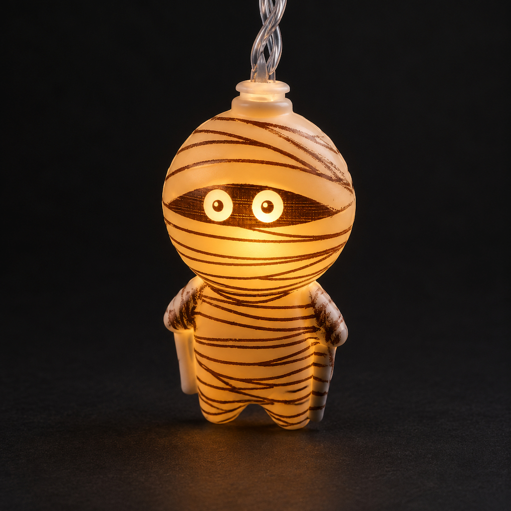 Halloween Mummy Decorative String Lights 3