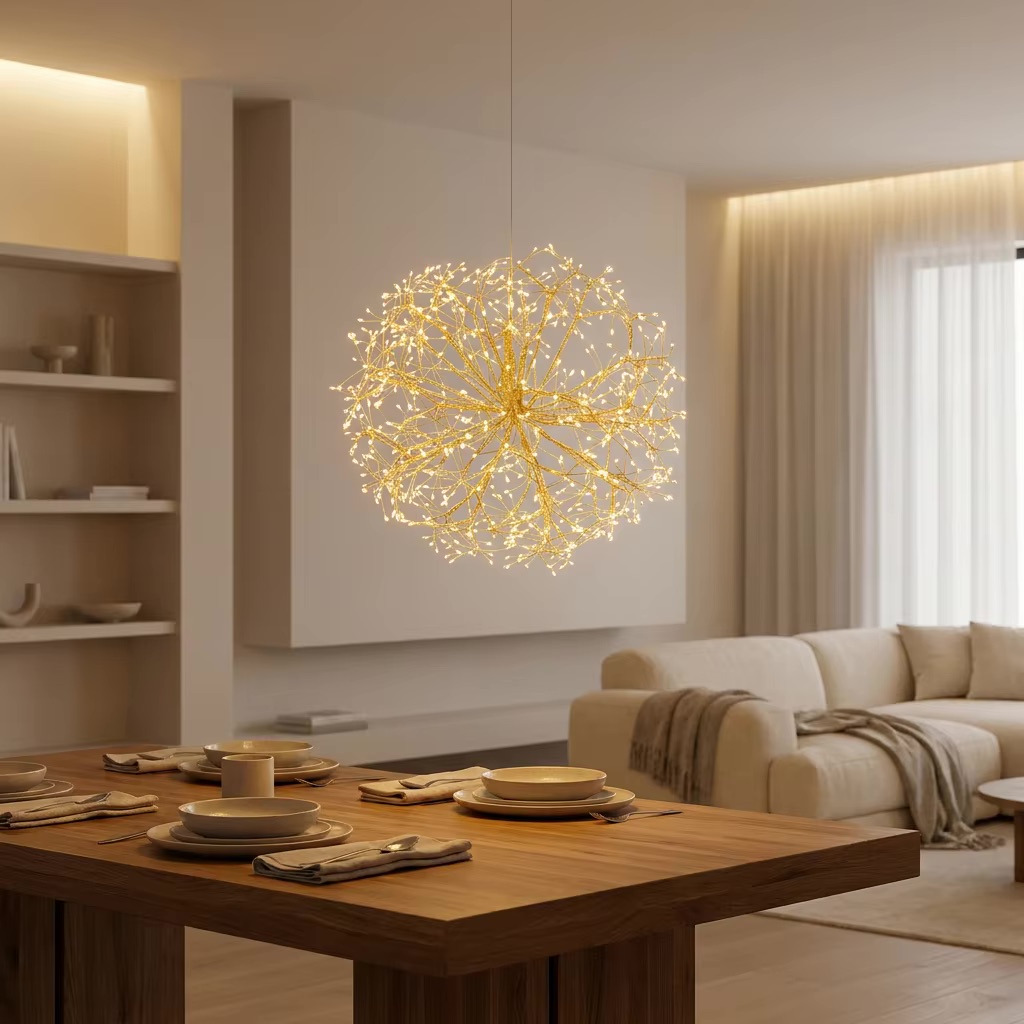 Christmas Hanging Firework Branch Light 3