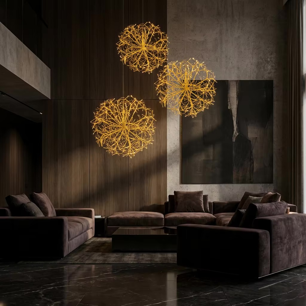 Christmas Hanging Firework Branch Light 5