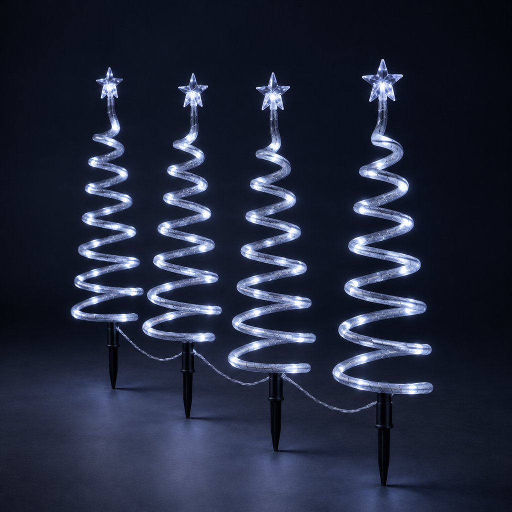 Christmas Tree Garden Stake Lights 1
