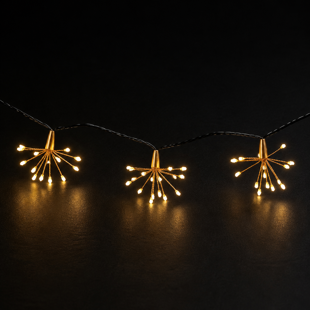 Christmas Mini Starburst Branch Light Strings 1