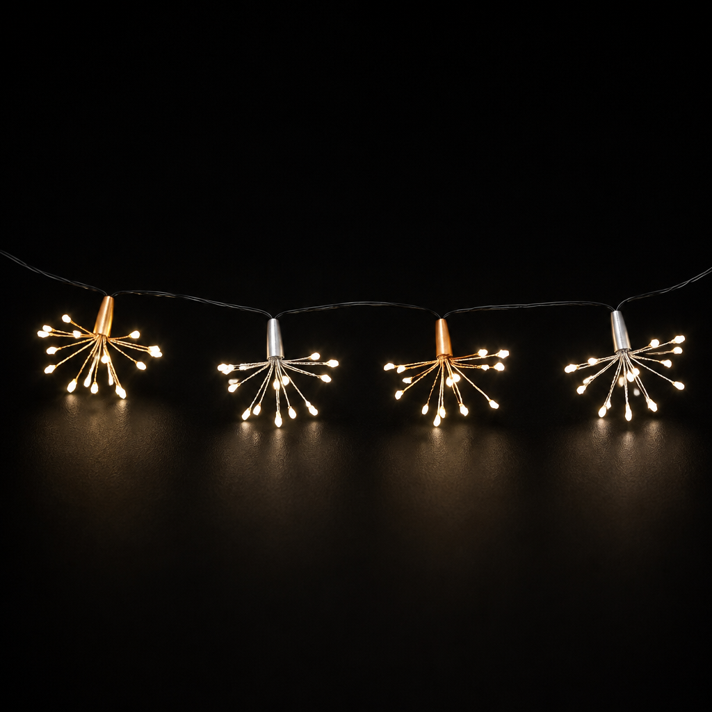 Christmas Mini Starburst Branch Light Strings 4