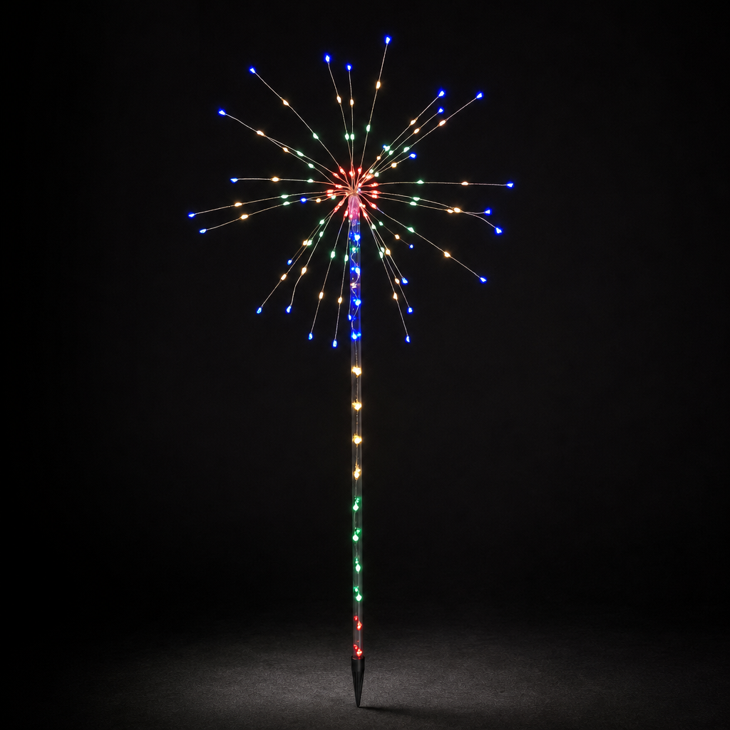 Christmas Starburst Firework Stake Light 1