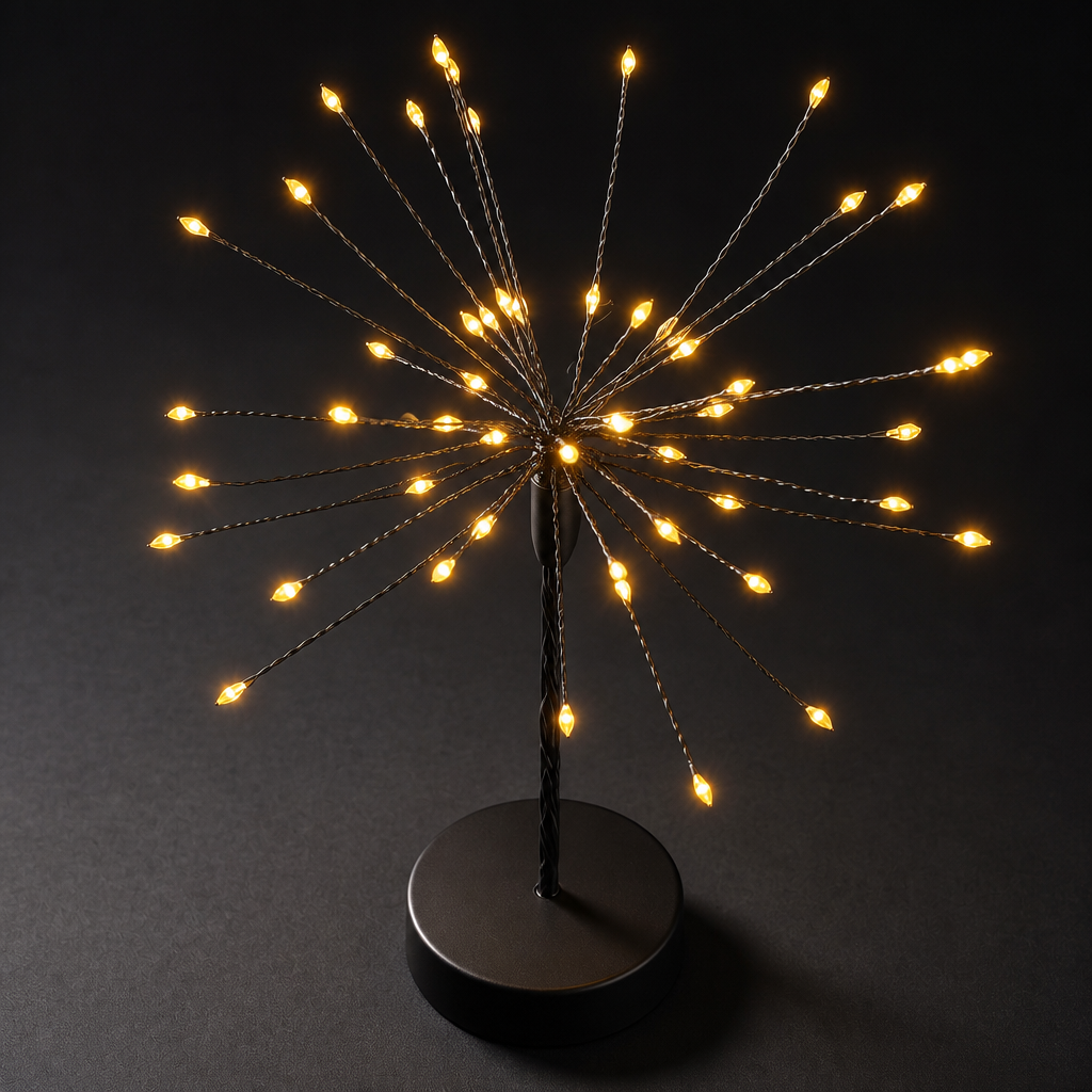 Christmas Tabletop Starburst Branch Lights 3